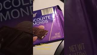 My Favorite Dark Chocolate! #food #sweets #darkchocolate #almonds #candybars #aldi #dessert #shorts