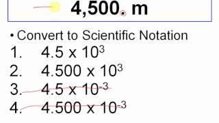 Detailed Scientific Notation Practice Conversions 3 - Chemistry & Physics Details