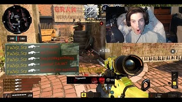 I HIT a CRAZY NO SCOPE Clip on BO4!!