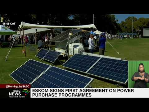 Eskom Sign First Agreement On Power Purchase Programmes