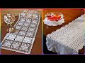 300 + Beautiful type of Crochet table runner ideas #crochet #handmede #trending 