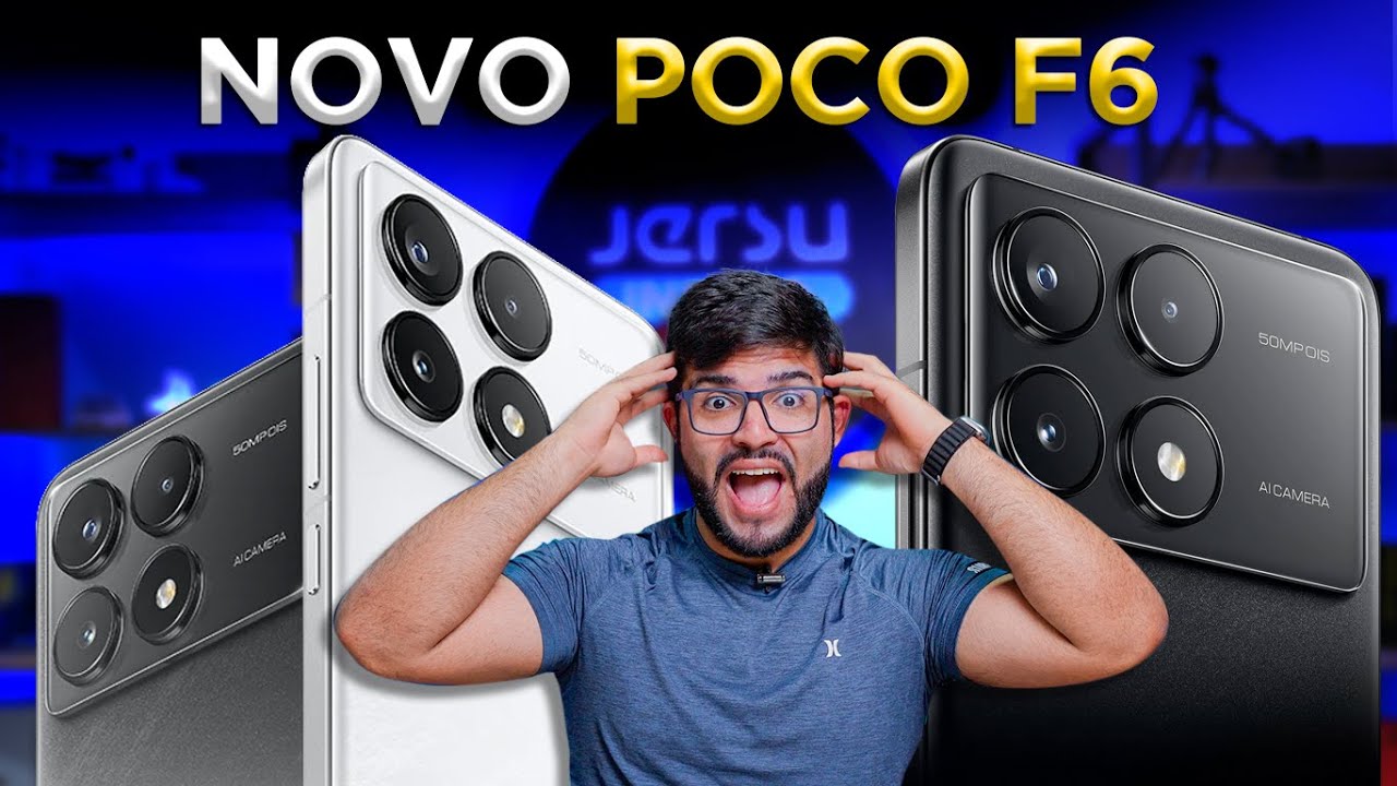 😱LANÇOU o NOVO POCO F6! Tudo sobre os novos MONSTROS em desempenho e custo benefício da Xiaomi!