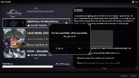 Skyrim Mod PS4: Updated - How I Save & Restore My Load Order To & From Bethesda Net