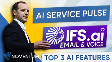 AI SERVICE PULSE : IFS FSM – Customer Experience with AI for Voice and Emails
