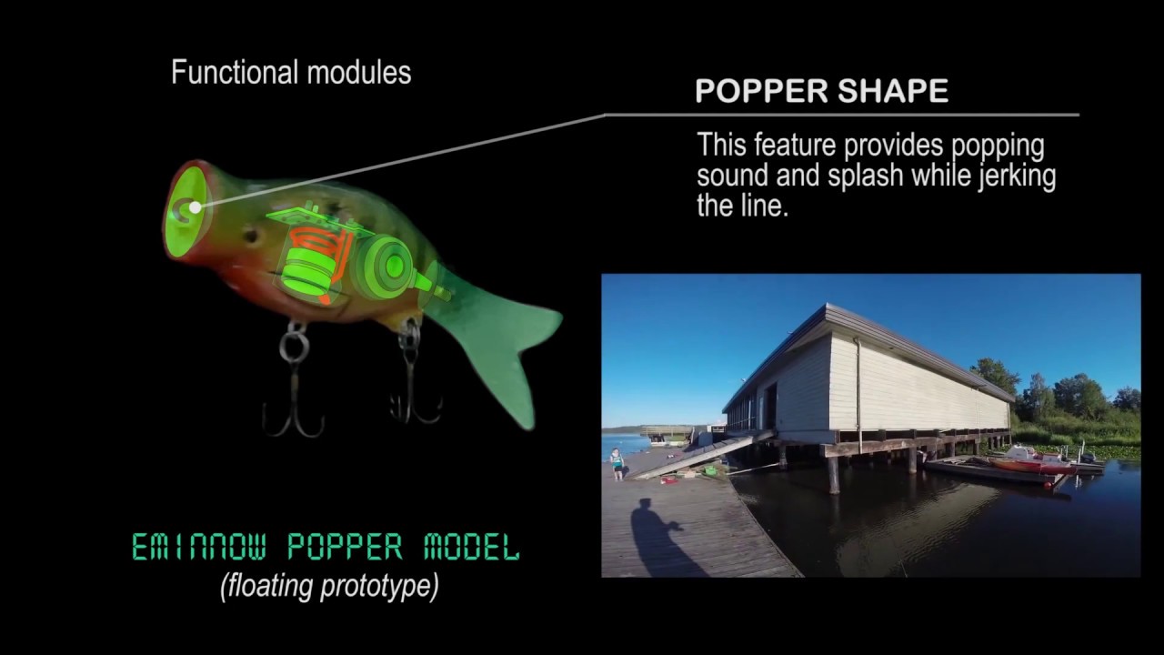 Nano Popper Fishing Lure  Maximum Splash and Performance