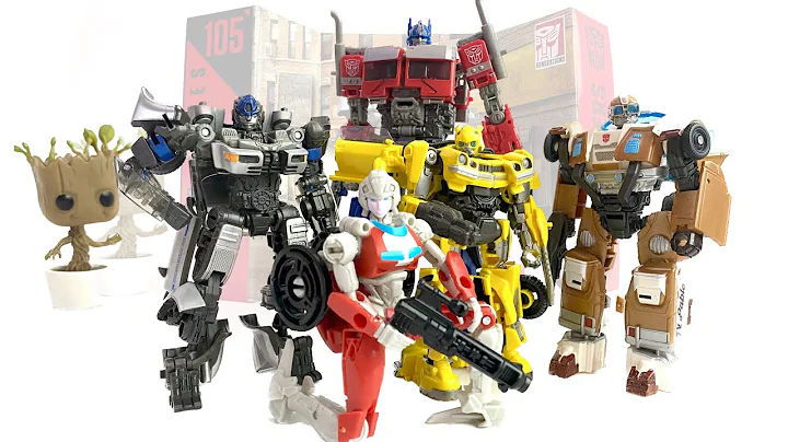 Comparisons: Transformers Studio Series 105: Rise of the Beasts - MIRAGE