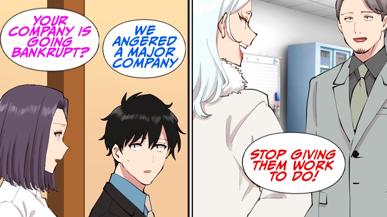 The woman who I see there a lot told me about how her company was about to go bankrupt [Manga Dub]