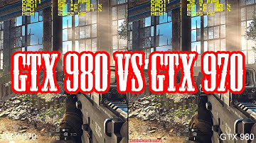 Battlefield 4 GTX 980 Vs GTX 970 Frame Rate Comparison