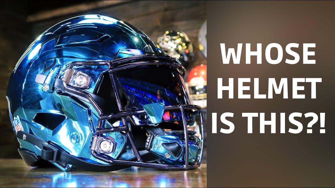 carolina panthers new helmet