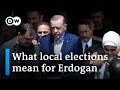 Clashes in Turkey amid local elections key to Erdogan