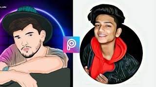 PicsArt New Vector Art Cartoon Concept Editing | Picsart Portrait Cartoon Editing