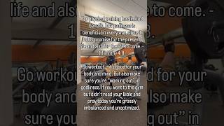 Workout in godliness