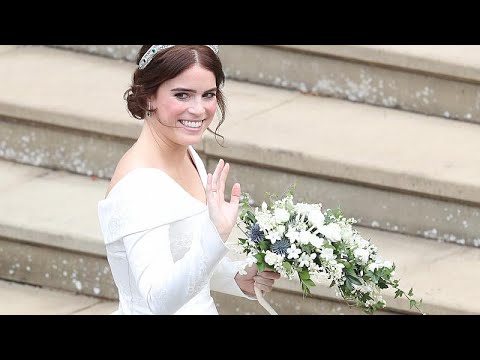 In pictures: Princess Eugenie weds in royal fanfare