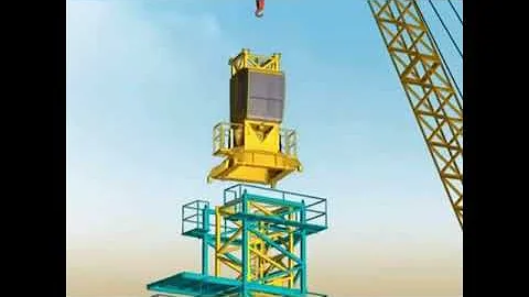 Qual área as gruas são mais utilizadas?