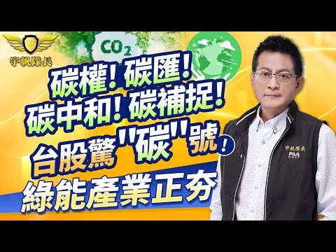 「宇帆隊長」04.24 10:00 碳權！碳匯！碳中和！碳補捉！台股驚‘’碳‘’號！！！綠能產業正夯！