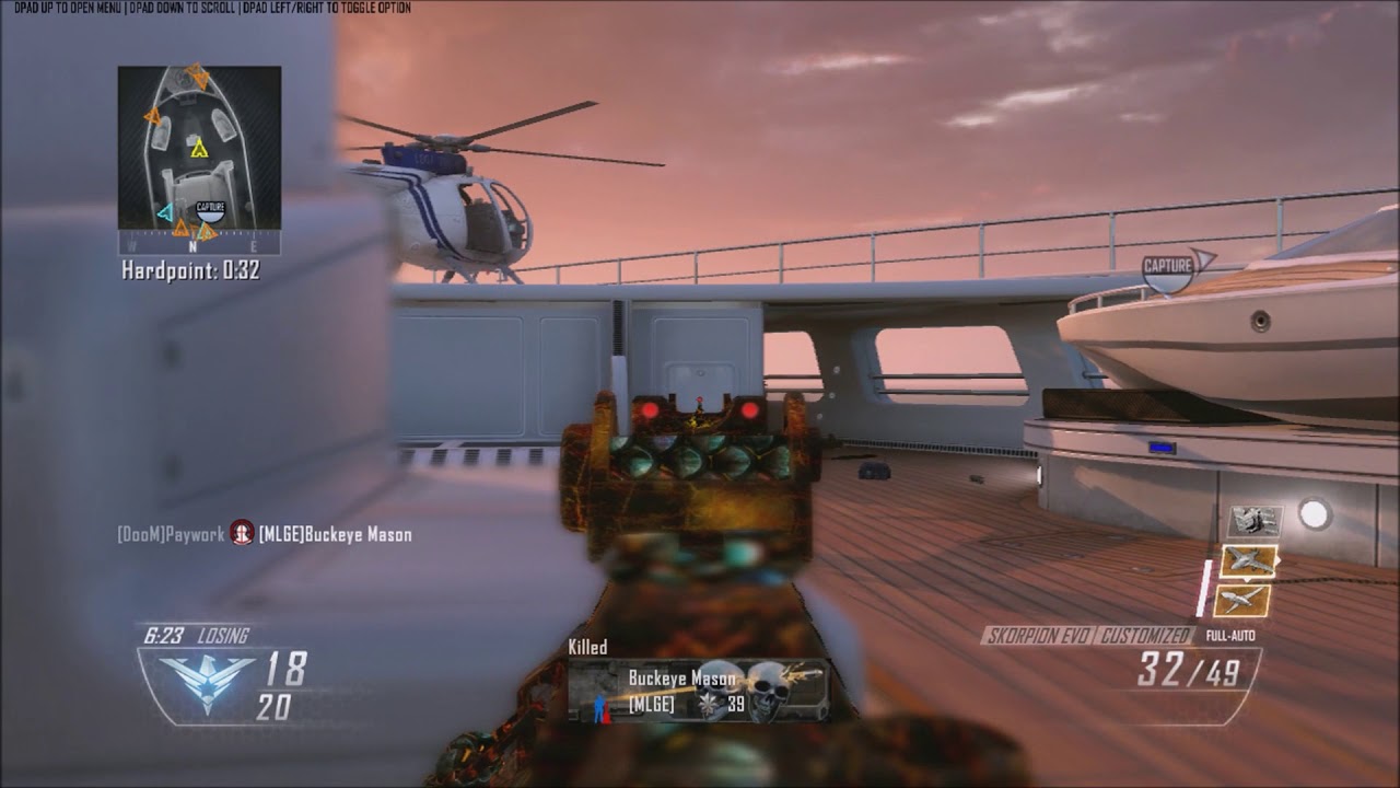 (Bo2) 100+ kills NonLethals + 17k score