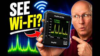 TinySA Ultra Basics | Visualizing Wi-Fi Radio Signals