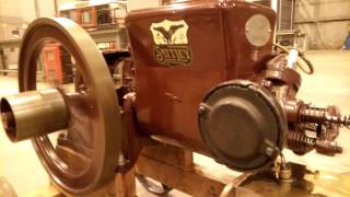 Sattley TA open crank stationary engine