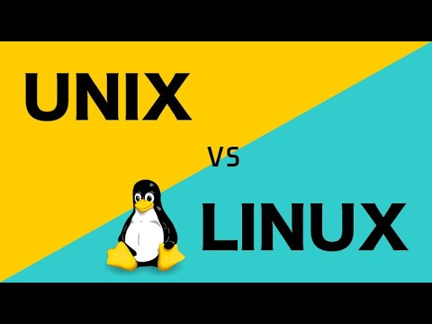 Video: Perbedaan Antara UNIX Dan LINUX