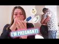 FINDING OUT IM PREGNANT + TELLING MY HUSBAND!