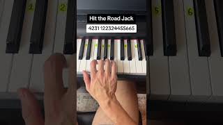 Hit the Road Jack Easy Piano Tutorial