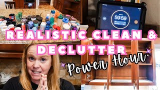 ✨NEW✨CLEAN AND DECLUTTER WITH ME | CLEANING MOTIVATION | POWER HOUR |Ana Wiggins