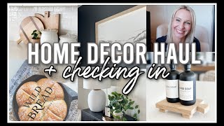 HOME DECOR HAUL 2024 + CHECKING IN WITH UPDATES!