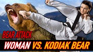 Woman vs Kodiak Bear | How did she survive?