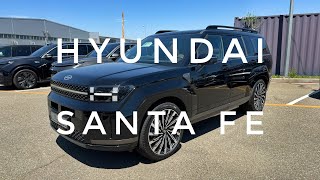 Новый Hyundai Santa Fe 2024 - первый взгляд на новый Хёндэ СантаФе Calligraphy