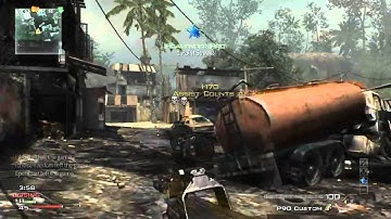 MW3 Across Map Throwing Knife on Village