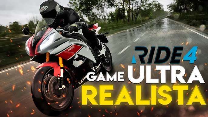 JOGO DE MOTO REALISTA  PISTA MOLHADA - RIDE 4 (PS5) GAMEPLAY 4K HDR 120FPS  EVOLUÇÃO NOOB AO PRO #01 