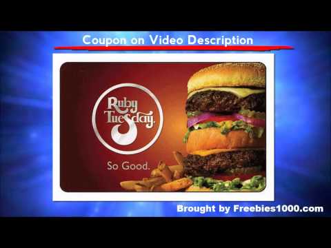 Ruby Tuesday Coupons – Printable Ruby Tuesday Coupons