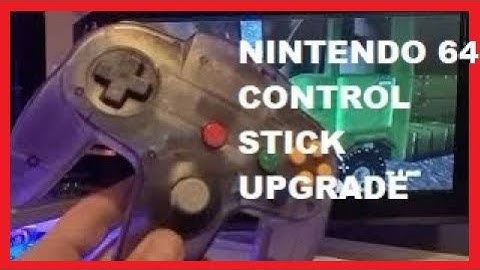 Zedlabz Nintendo 64 control stick.