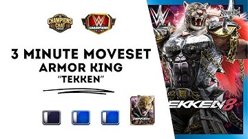 Klaar voor MAXIMALE schade | Armor King "Tekken"
