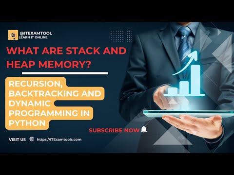 what are stack and heap memory? | Recursion, Backtracking and Dynamic Programming in Python