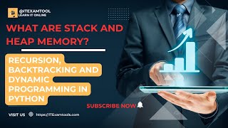 what are stack and heap memory? | Recursion, Backtracking and Dynamic Programming in Python