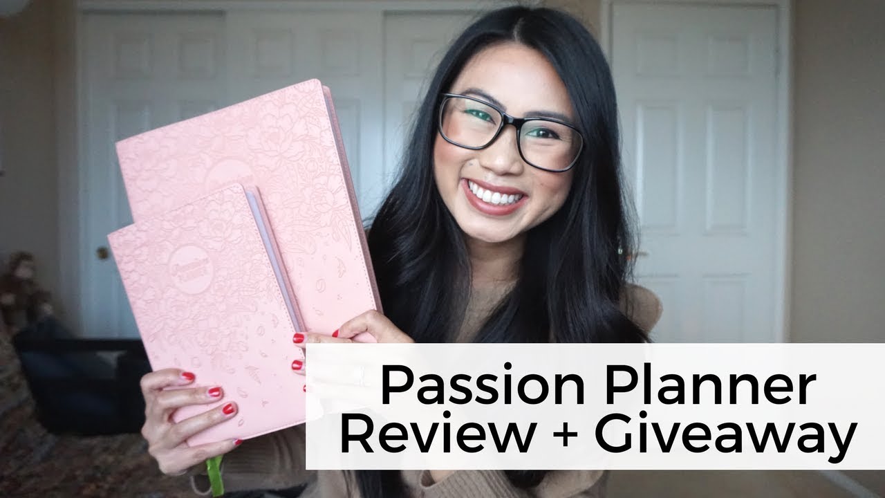 Passion Planner 2018 Review + Giveaway (CLOSED)