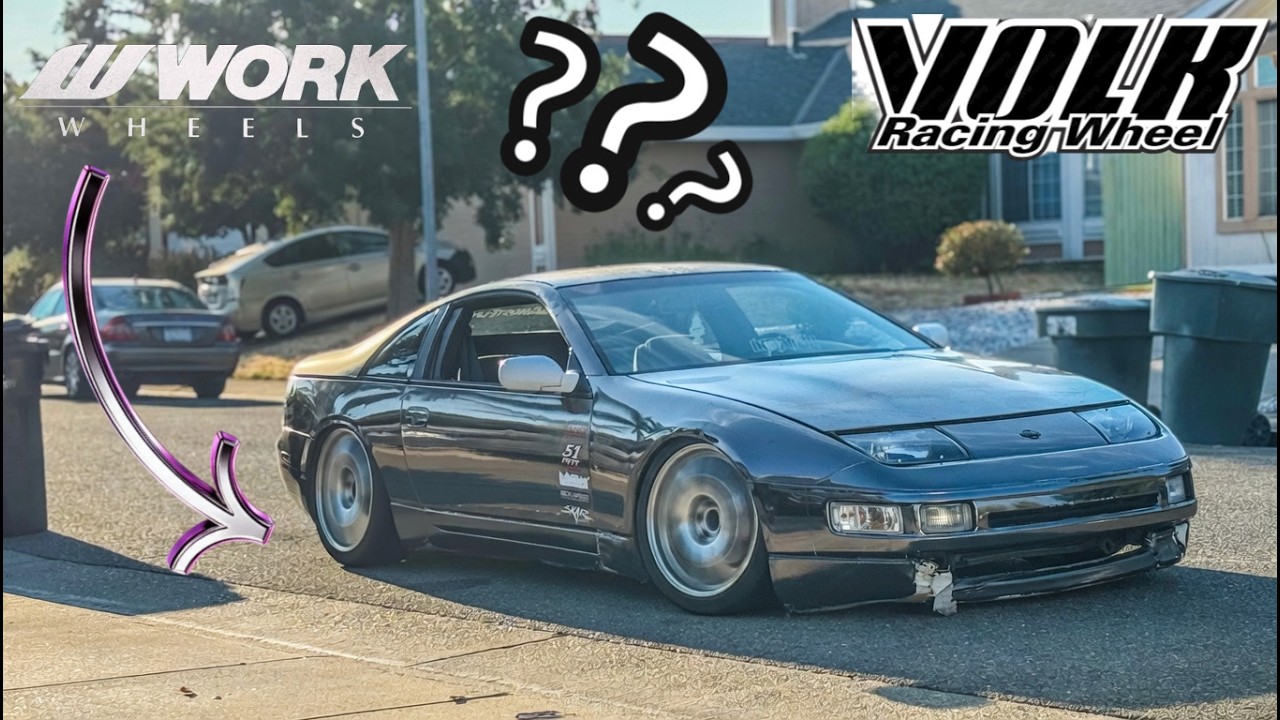 Got My Dream Wheels For The 300ZX - YouTube
