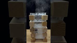 1000 Degree Iron Ball 🔥 Vs Layers of Ice  🧊 | Satisfying ASMR Melting