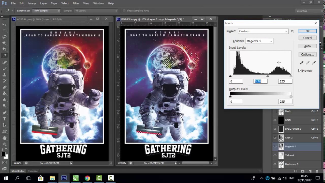 PISAH WARNA  CMYK  DI  PHOTOSHOP  YouTube