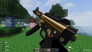 TACZ GOLD Golden Zero Addon VO.8 For Minecraft bedrock edition 1.21.121 screenshot 4