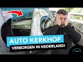 Auto kerkhof verborgen in nederland   stipt polish point