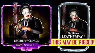 MK Mobile. Trying My Luck with Leatherface Pack. Is This Pack Worth It?