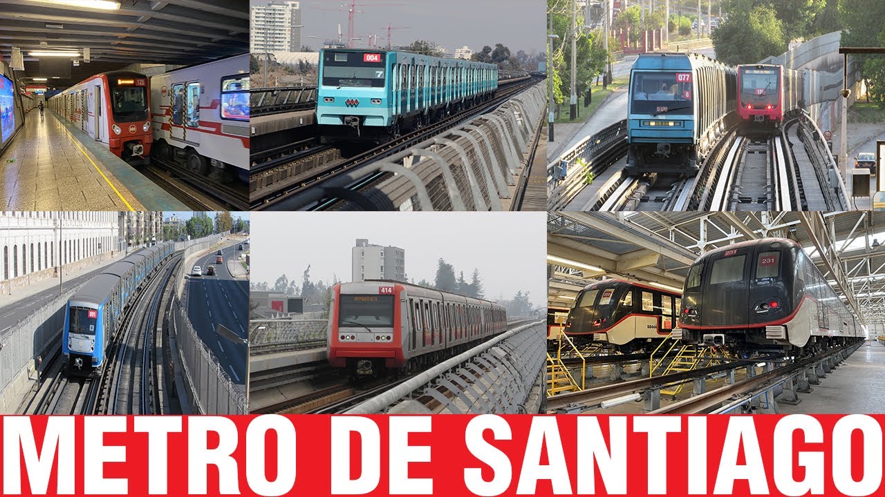Recorriendo el Metro De Santiago (2022)
