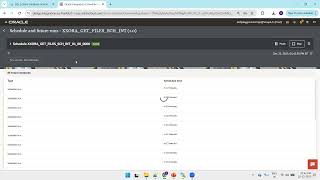 Scheduling an Integration in  - OIC