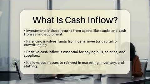 What Is Cash Inflow? - BusinessGuide360.com