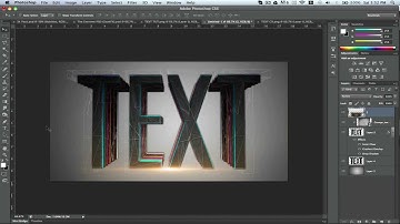 HOW TO MAKE PROFESSIONAL TEXT IN CINEMA4D AND PHOTOSHOP