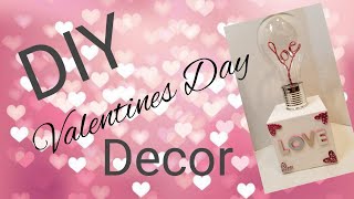 DIY - Valentines Day Decor - Love Light bulb decor - Paper to Masterpiece - Decorations