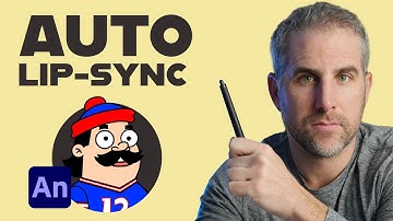 How to Auto Lip Sync Mouths in Adobe Animate I 2023