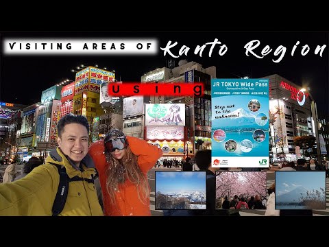 Japan Travels: Visiting areas of Kanto Region using JR TOKYO WIDE PASS + TOKYO METRO PASS